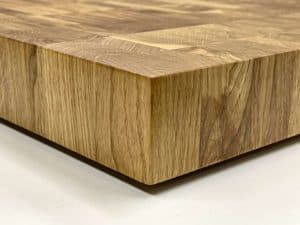 Valtias käsintehty puinen leikkuulauta tammi